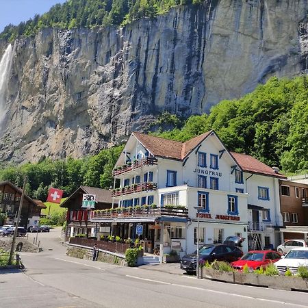 Hotel Restaurant Jungfrau Lauterbrunnen Εξωτερικό φωτογραφία