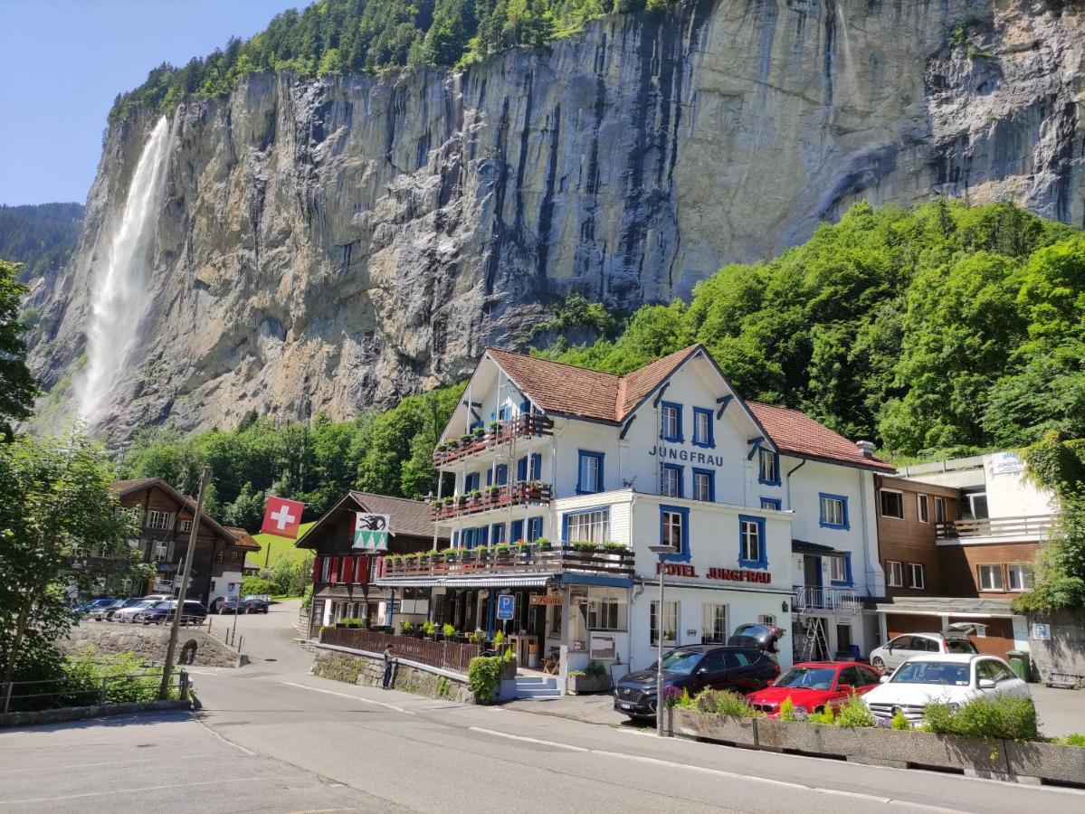 Hotel Restaurant Jungfrau Lauterbrunnen Εξωτερικό φωτογραφία